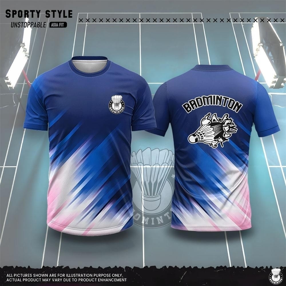 Badminton Aesthetic - Męska Odzież Moda Koszulka Badmintonowa z