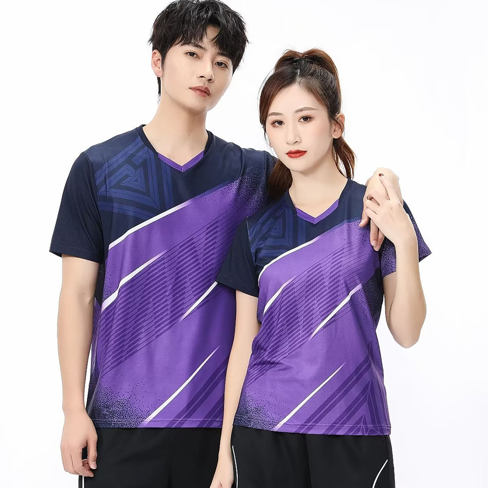 Badminton Aesthetic - Męskie kobiety Ping Pong tenisowe T-shirt