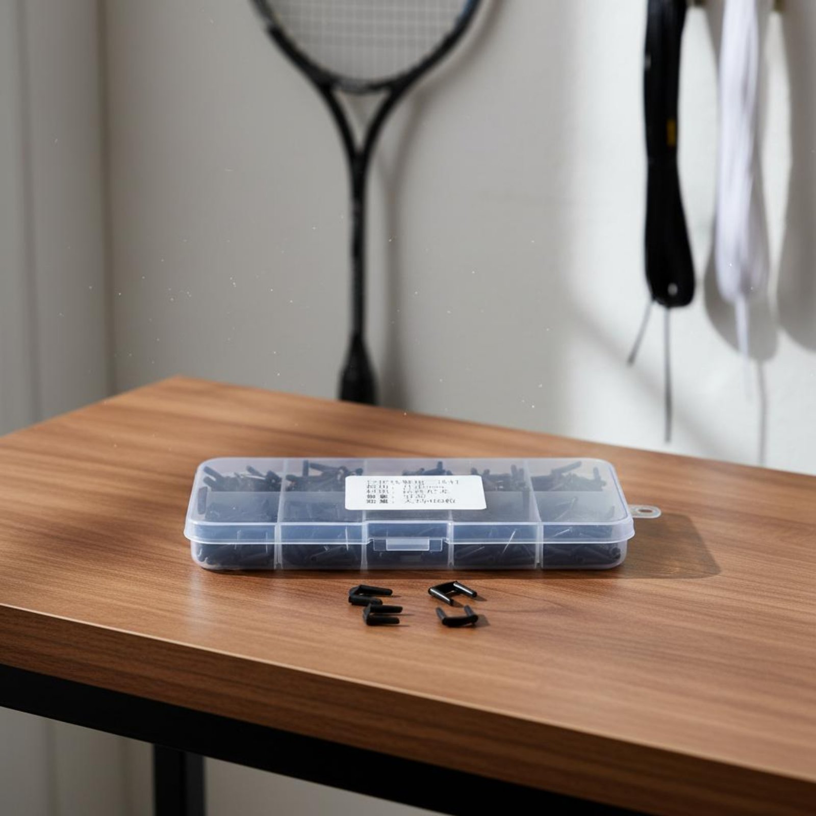 Badminton Area - 400 sztuk przelotek do rakiet badmintonowych,