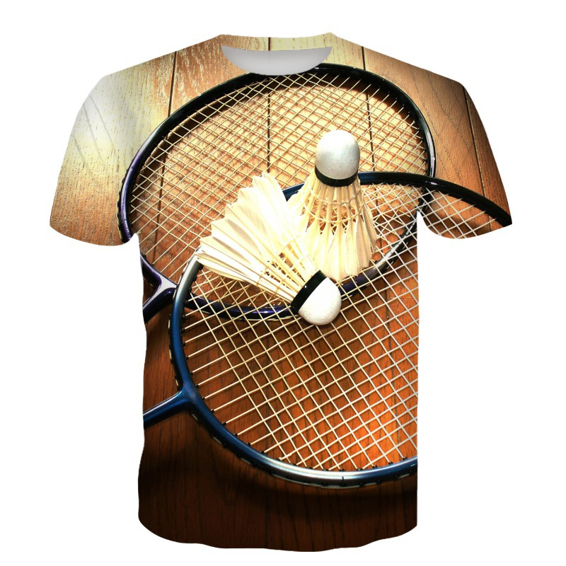 Koszulki do badmintona Piłeczk – Badminton Aesthetic recenzja i cena