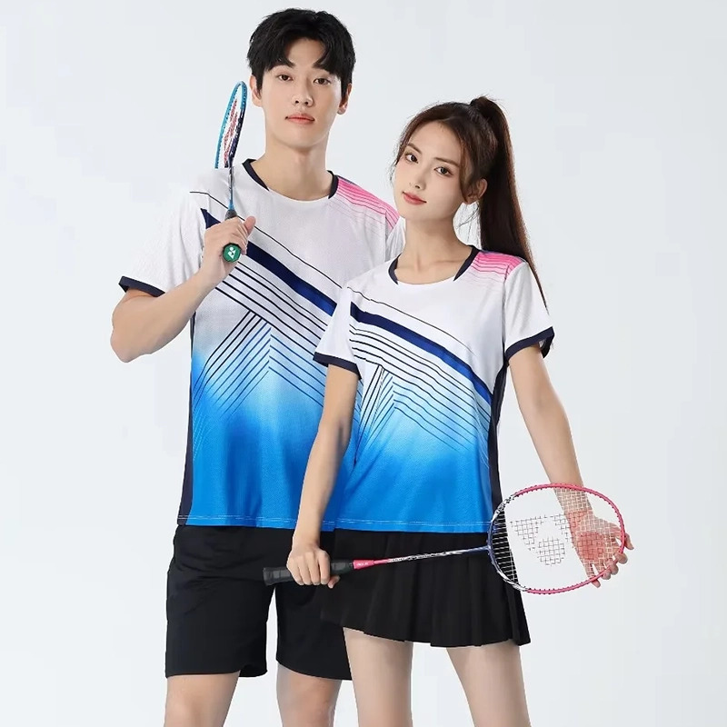 Męskie koszulki do badmintona  – Badminton Jersey recenzja i cena