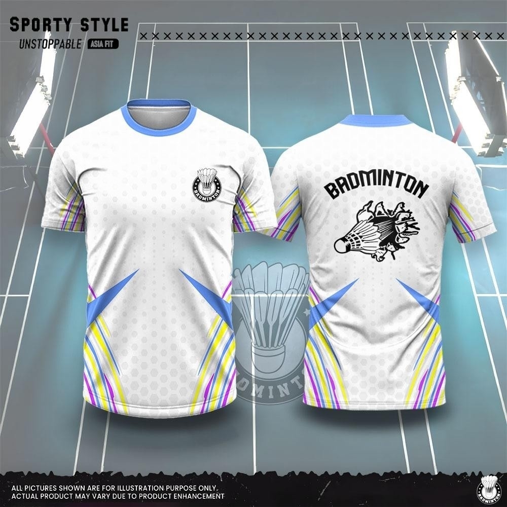 Męska Odzież Moda Koszulka Bad – Badminton Aesthetic recenzja i cena
