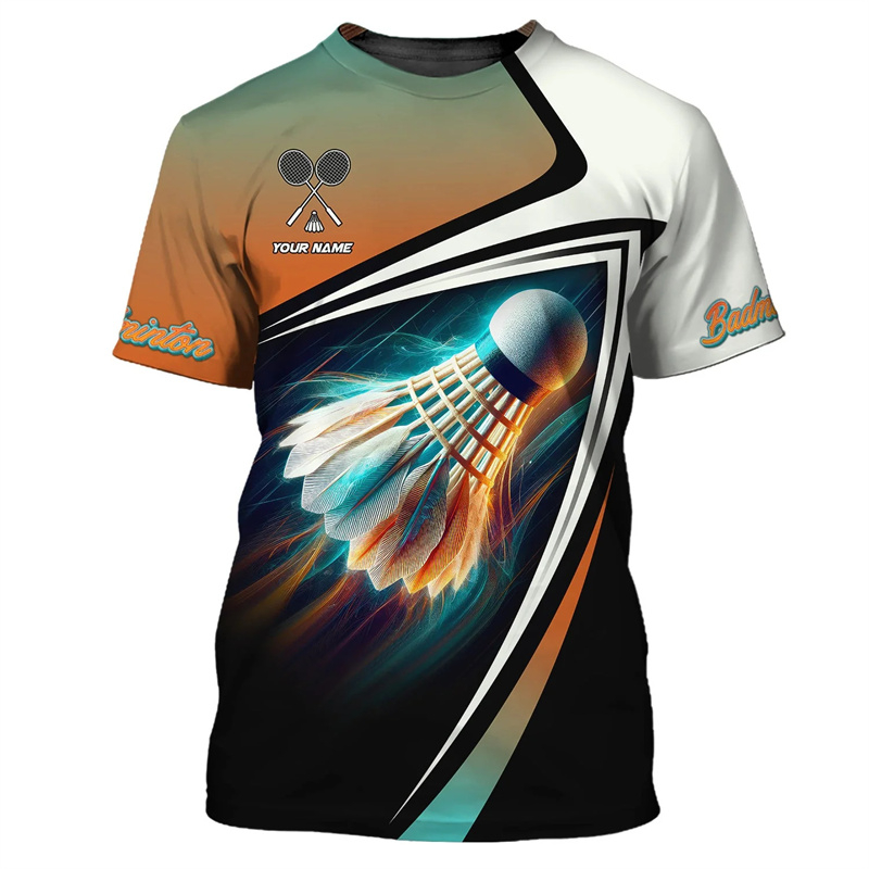 Badminton Sport T-shirt Odzież – Badminton Aesthetic recenzja i cena
