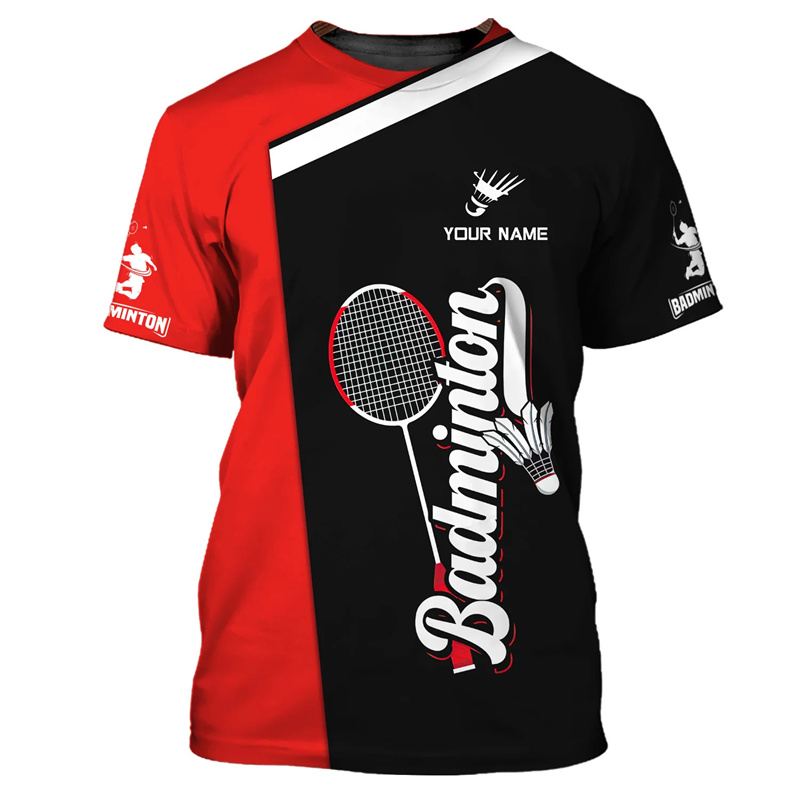 Badminton Sport T-shirt Odzież – Badminton Aesthetic recenzja i cena